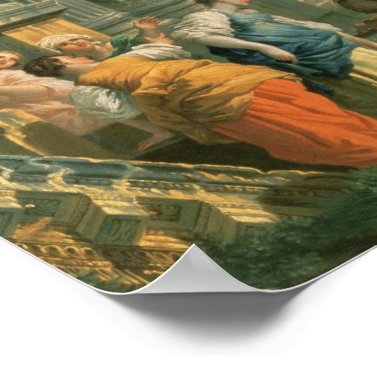 Poster Ruines classiques, 18ème siècle (Coin)