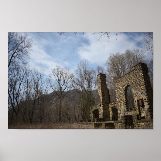 Poster Ruines cornouaillaises de domaine (Devant)