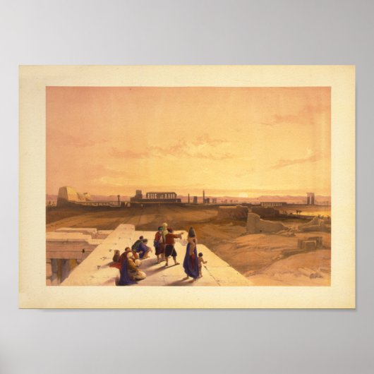 Poster Ruines de Karnack (Devant)