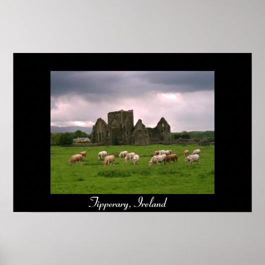 Poster Ruines de l'église (Devant)