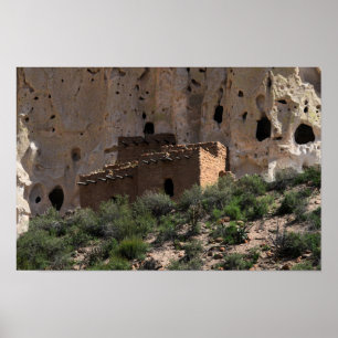 Poster Ruines de Pueblo dans le monument national de Band