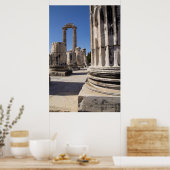 Poster Ruines des temples grecs antiques (Cuisine)