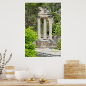 Poster Ruines du temple romain, France (Cuisine)