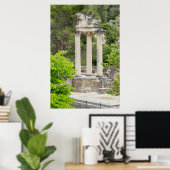 Poster Ruines du temple romain, France (Bureau à domicile)
