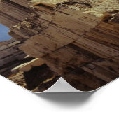 Poster Ruines grecques, Acropole, Grèce (Coin)