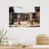 Poster Ruines Mayas À Tulum, Mexique (Cuisine)