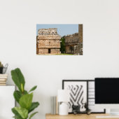 Poster Ruines mayas de Chichen Itza, "La Nunnery" (Bureau à domicile)
