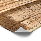 Poster Ruines mayas de Chichen Itza, "La Nunnery" (Coin)