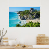 Poster Ruines mayas de Tulum (Cuisine)
