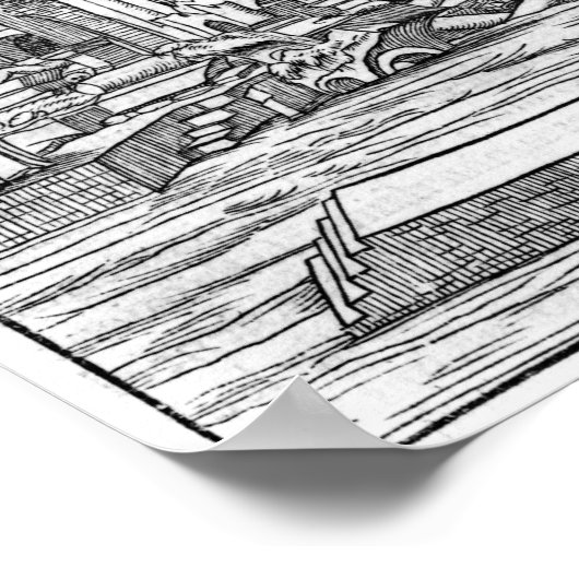 Poster Ruines romaines (Coin)