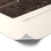 Poster Ruines XX, Canon de Chelle, Nouveau-Mexique (Coin)