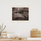 Poster Ruines XX, Canon de Chelle, Nouveau-Mexique (Cuisine)