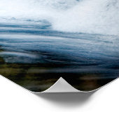 Poster Ruisseau de montagne cristallin (Coin)