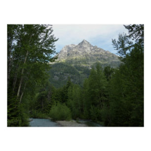 Poster Ruisseau McDonald au parc national de Glacier