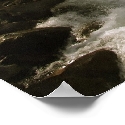 Poster Ruisseau Rushing (Coin)