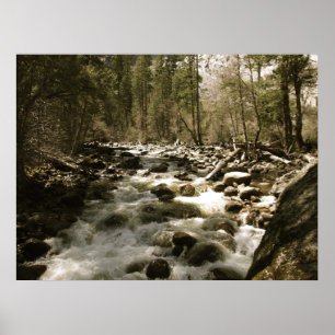 Poster Ruisseau Rushing