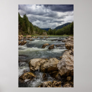 Poster Ruisseau Stormy Spearfish