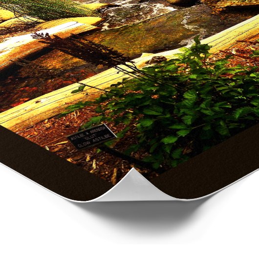 Poster Ruisseau Winding (Coin)