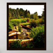 Poster Ruisseau Winding (Devant)