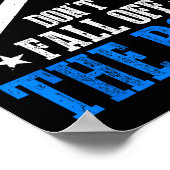 Poster Rule Number One Don't Fall Off The Roof Roofing Co (Coin)