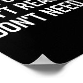 Poster Rule Of Lazy Can't Reach It Don't Need It, Funny, (Coin)