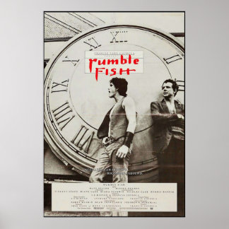 Poster Rumble Fish 1983