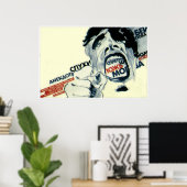 Poster Rumeurs, Mensonges, Histoires, Parler (Bureau à domicile)