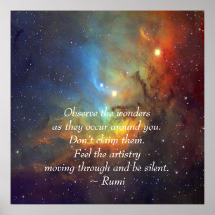 Poster Rumi Les merveilles