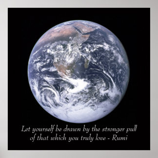 Poster Rumi Love Earth
