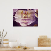 Poster Rumi Love est un miroir (Cuisine)