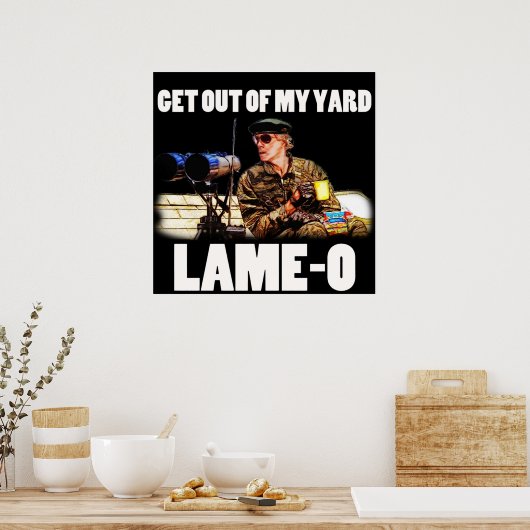 Poster Rumsfield les burbs (Cuisine)