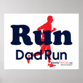 Poster Run Daddy Run (Devant)