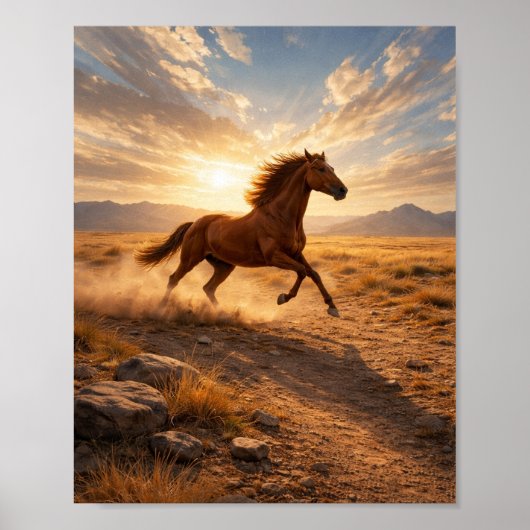 Poster Run Free (Devant)