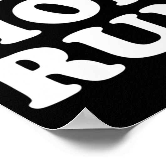 Poster Run Maman Run Marathon Running Spectator (Coin)