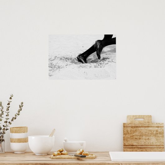 Poster running (Cuisine)