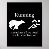 Poster Running. Motivation  (Devant)