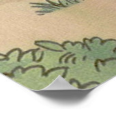 Poster Rupert Bear Bill Badger et Algy Carlin (Coin)