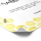 Poster Rupture de la couche d'abeille (Coin)