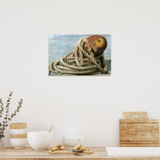 Poster Rupture et rouille (Cuisine)