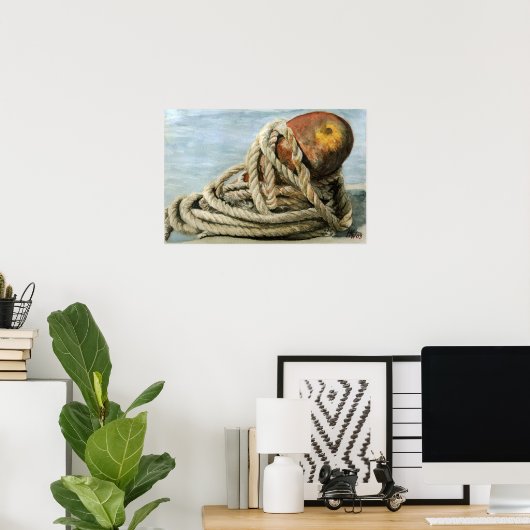 Poster Rupture et rouille (Bureau à domicile)