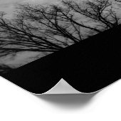 Poster Rural Nebraska antique Windmill Winter Farm (Coin)