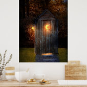 Poster Rural - Outhouse - do the necessary (Cuisine)