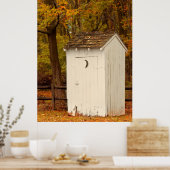 Poster Rural - Outhouse - When nature calls (Cuisine)