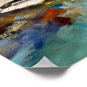 Poster "Rush of the Dales" - Un paysage du Yorkshire (Coin)