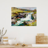 Poster "Rush of the Dales" - Un paysage du Yorkshire (Cuisine)