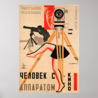 Poster russe avant-gardiste