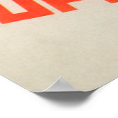 Poster russe avant-gardiste (Coin)