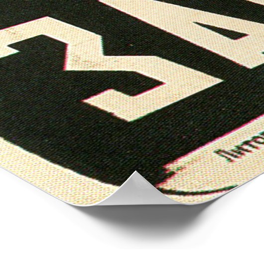 Poster russe avant-gardiste (Coin)