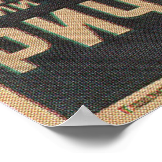 Poster russe avant-gardiste (Coin)