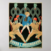 Poster russe avant-gardiste (Devant)